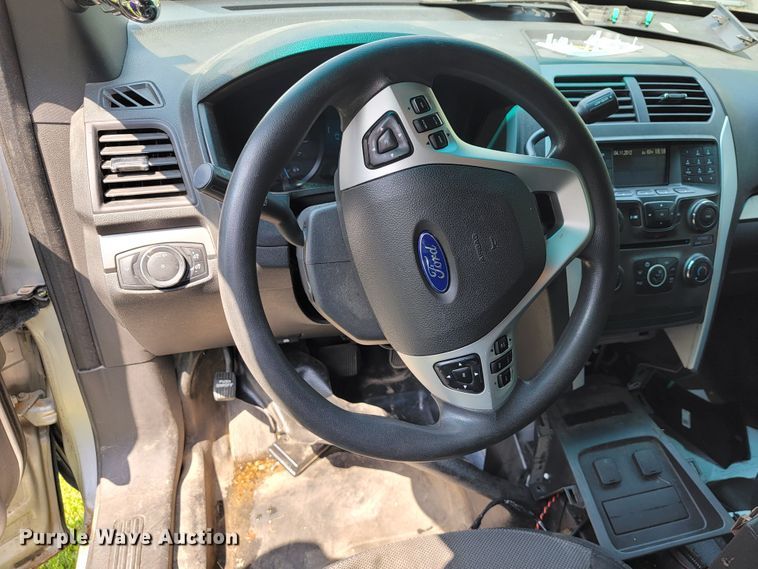 image for item JL9487 2013 Ford Explorer Police Interceptor  SUV