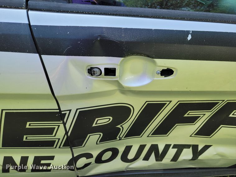 image for item JL9487 2013 Ford Explorer Police Interceptor  SUV