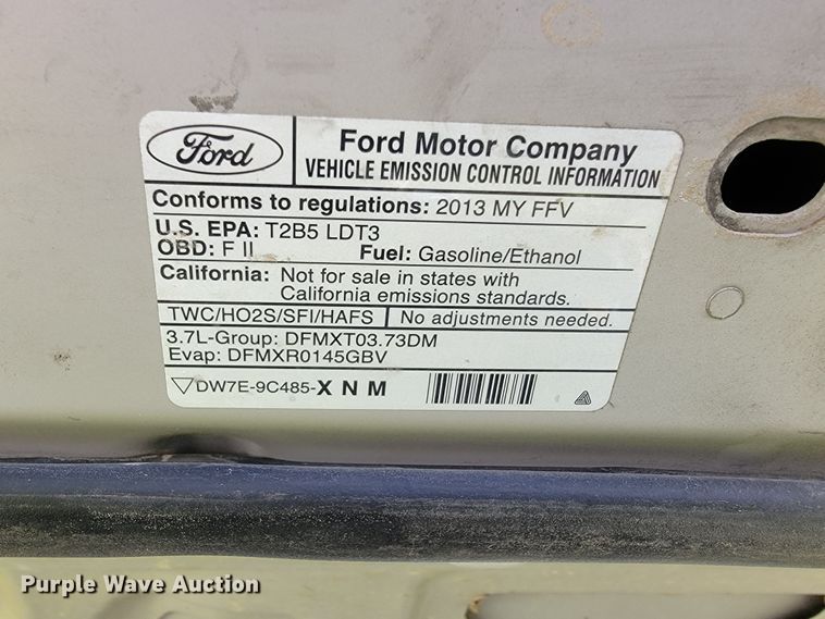 image for item JL9487 2013 Ford Explorer Police Interceptor  SUV