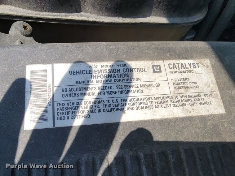 image for item JL9489 2007 Chevrolet Suburban 2500  SUV