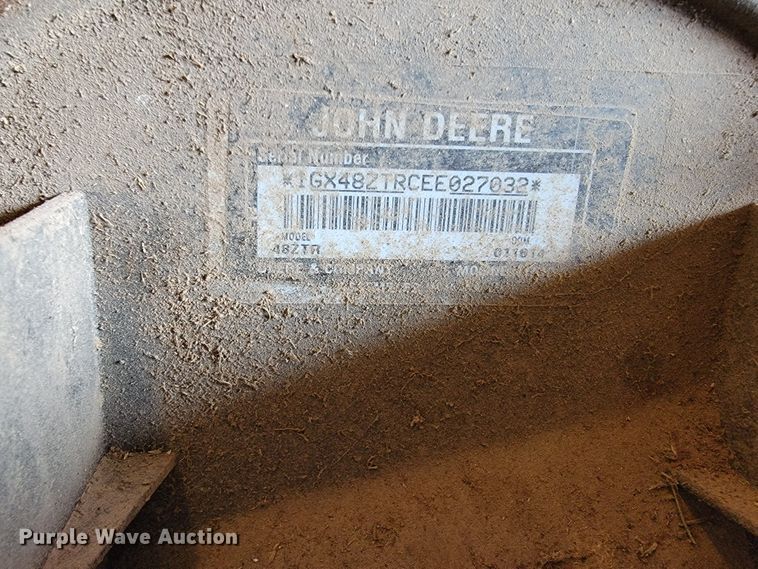 image for item JL9492 John Deere Z425B  lawn mower