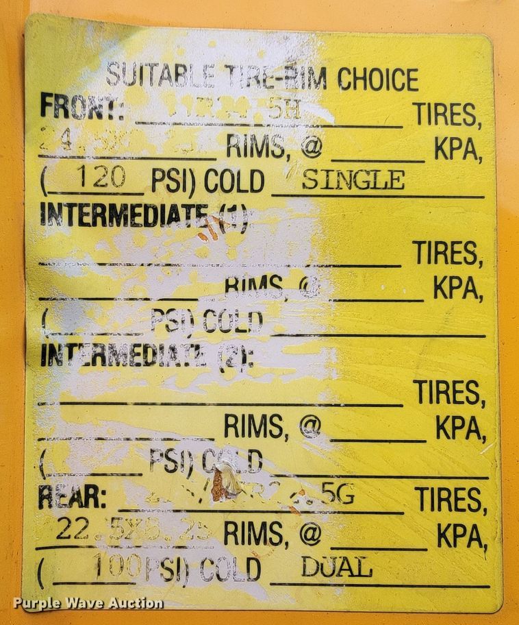 image for item JL9515 2005 International 7400  dump truck