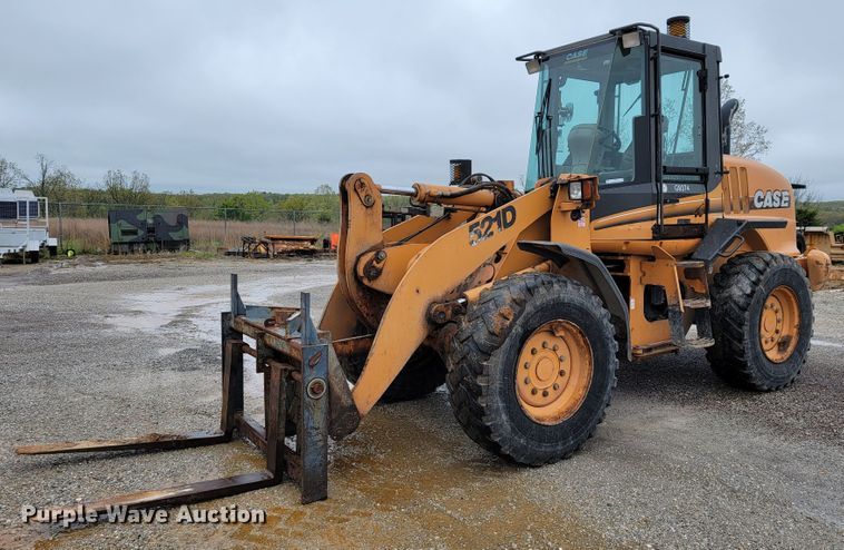image for item JL9517 2008 Case 521D  wheel loader