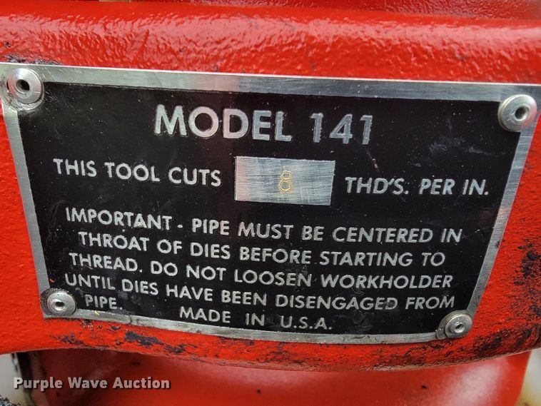 image for item JL9532 Ridgid 141  pipefitter