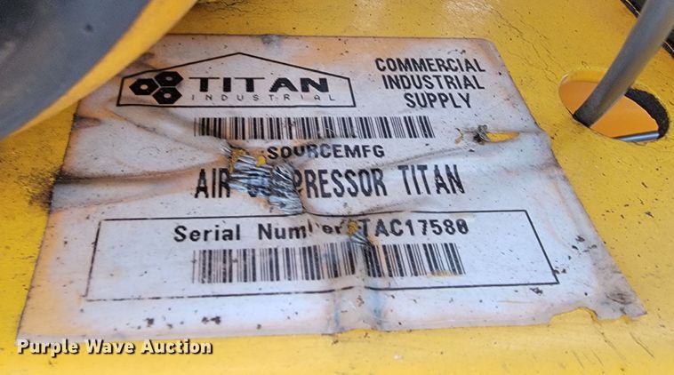 image for item JL9535 Titan TAC-2T  air compressor
