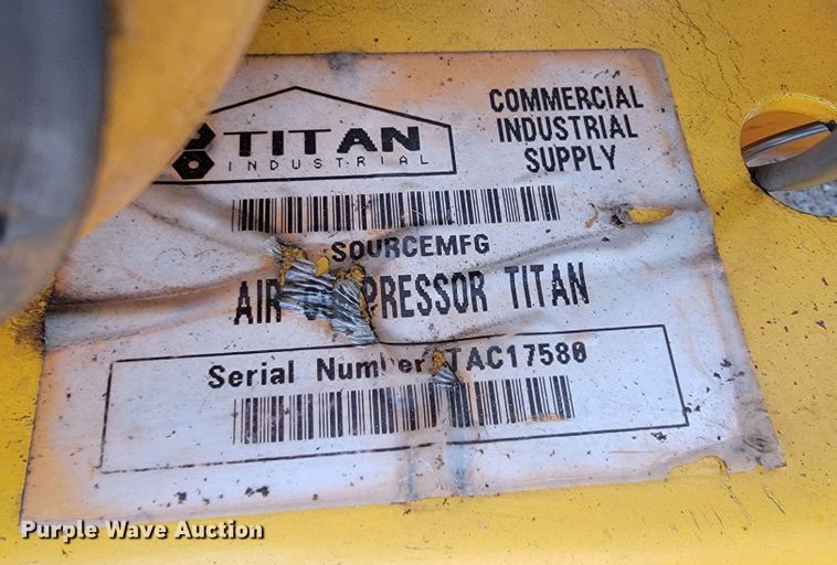 image for item JL9535 Titan TAC-2T  air compressor