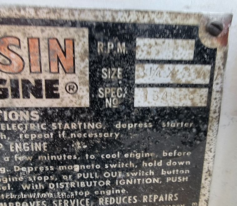 image for item JL9538 Hobart GW-222  welder/generator