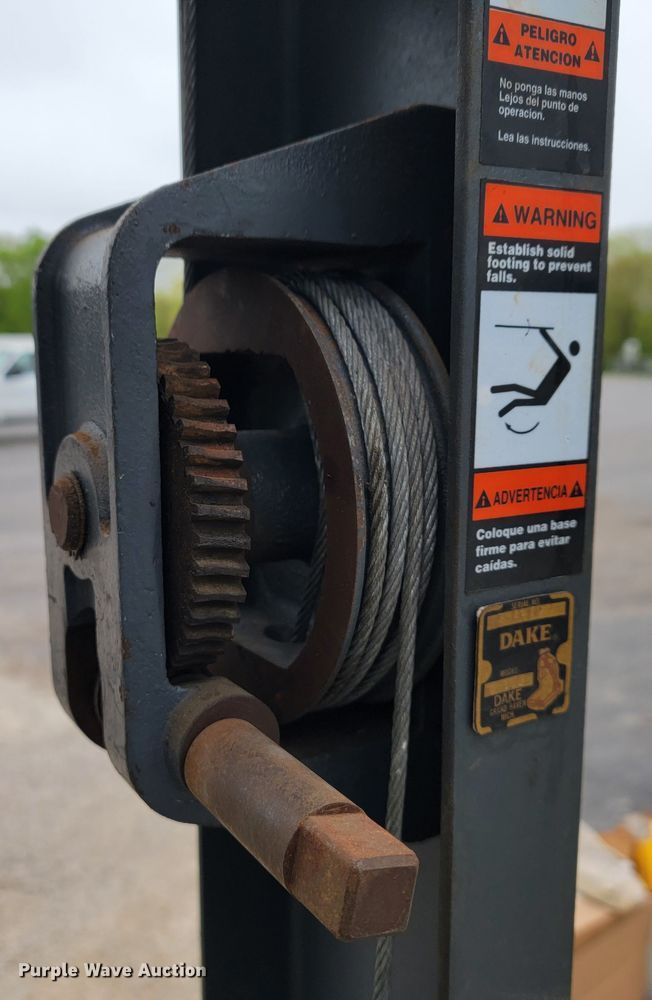 image for item JL9544 Dake 7001  hydraulic press