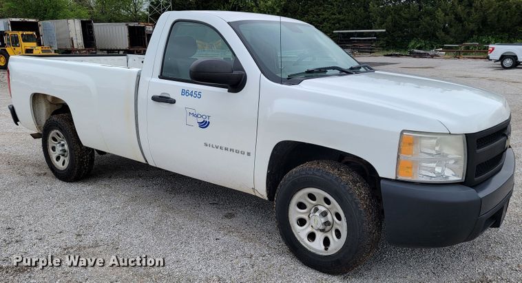 image for item JL9554 2008  Chevrolet Silverado 1500  pickup truck