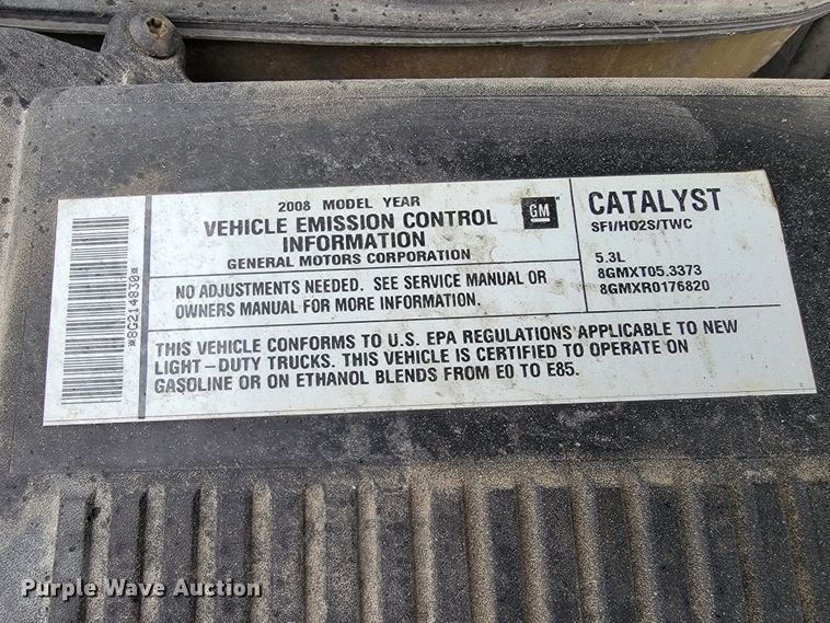 image for item JL9561 2008 Chevrolet Silverado 1500  Crew Cab pickup truck