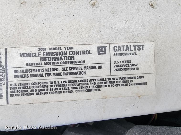 image for item JL9565 2007 Chevrolet Impala LS  LS