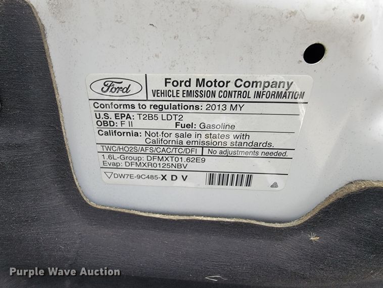 image for item JL9567 2013 Ford Escape  SUV