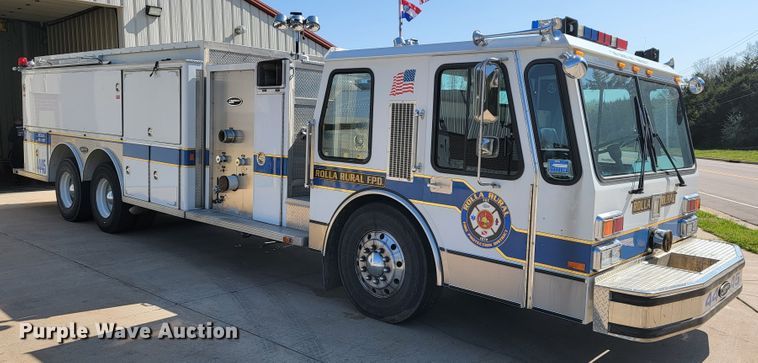 image for item JL9579 1985 Federal Motors Emergency One  pumper fire truck