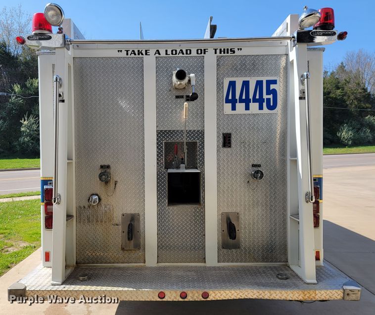 image for item JL9579 1985 Federal Motors Emergency One  pumper fire truck