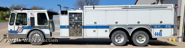 image for item JL9579 1985 Federal Motors Emergency One  pumper fire truck