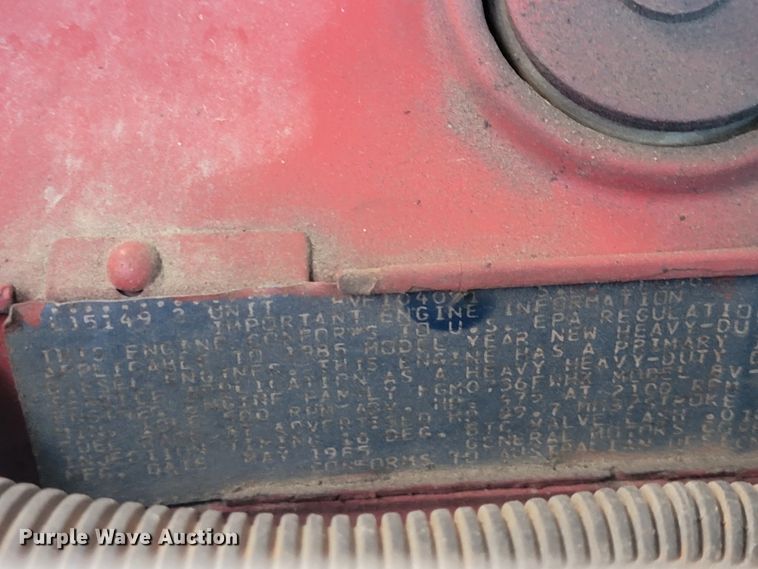 image for item JL9579 1985 Federal Motors Emergency One  pumper fire truck