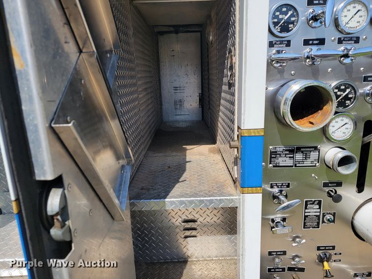 image for item JL9579 1985 Federal Motors Emergency One  pumper fire truck