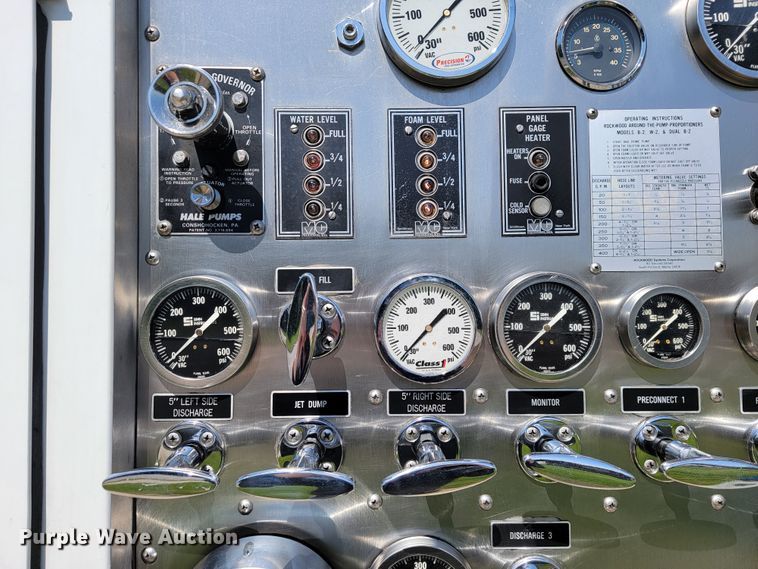 image for item JL9579 1985 Federal Motors Emergency One  pumper fire truck