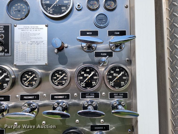 image for item JL9579 1985 Federal Motors Emergency One  pumper fire truck