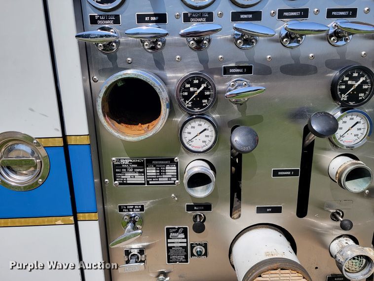 image for item JL9579 1985 Federal Motors Emergency One  pumper fire truck