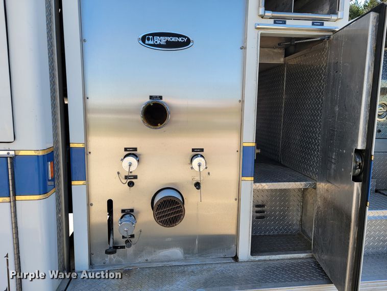 image for item JL9579 1985 Federal Motors Emergency One  pumper fire truck