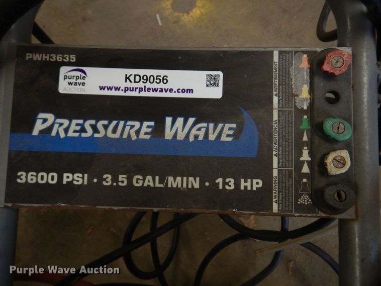 image for item KD9056 Pressure Wave PWH3635  pressure washer