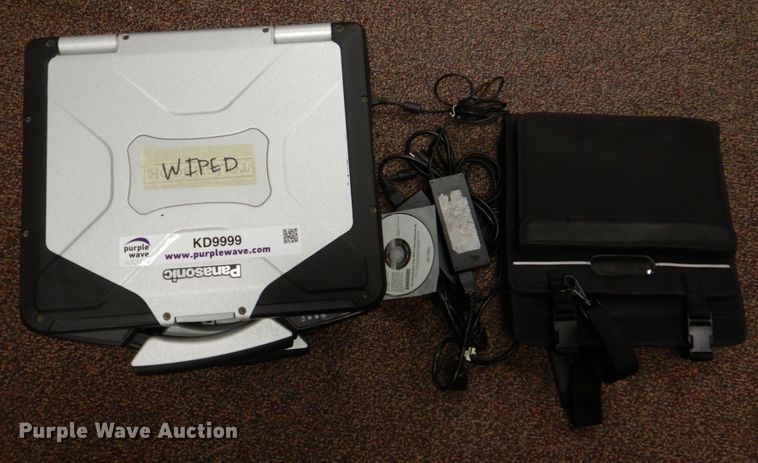 image for item KD9999 (6) Panasonic Toughbook laptops