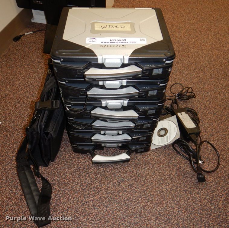 image for item KD9999 (6) Panasonic Toughbook laptops