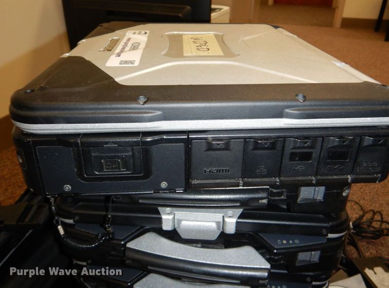 image for item KD9999 (6) Panasonic Toughbook laptops