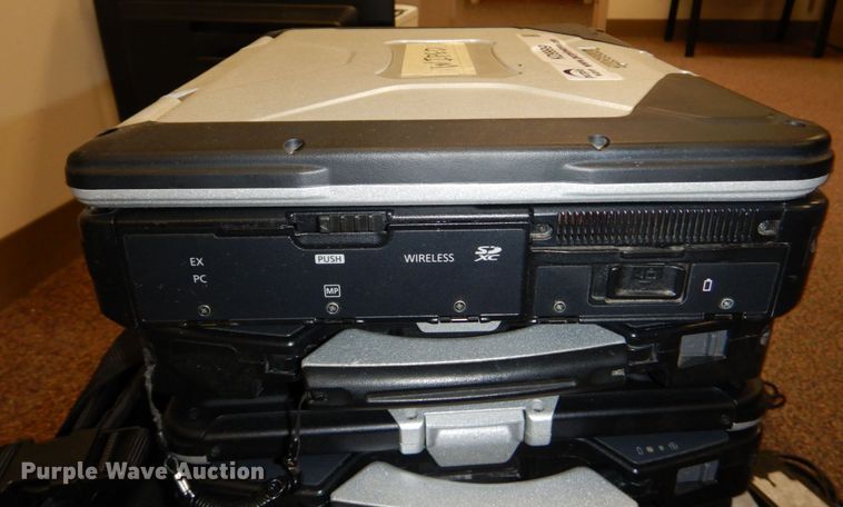 image for item KD9999 (6) Panasonic Toughbook laptops