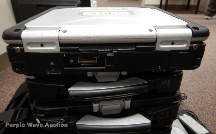 image for item KD9999 (6) Panasonic Toughbook laptops