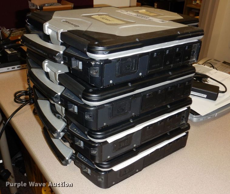 image for item KE9003 (4) Panasonic Toughbook laptops