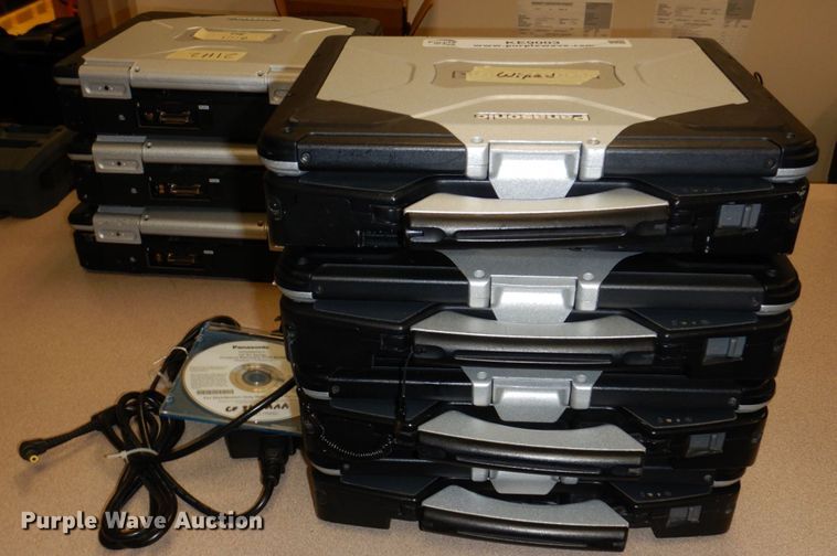 image for item KE9003 (4) Panasonic Toughbook laptops