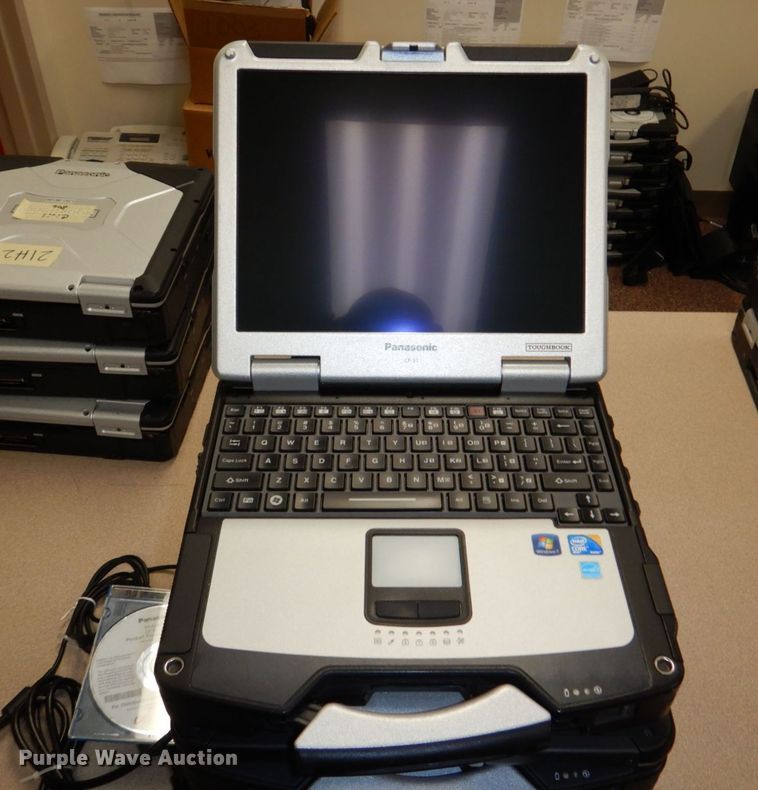 image for item KE9003 (4) Panasonic Toughbook laptops