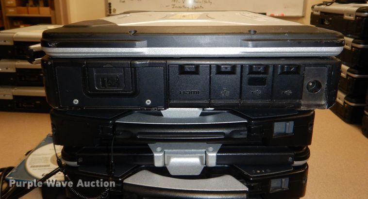 image for item KE9003 (4) Panasonic Toughbook laptops