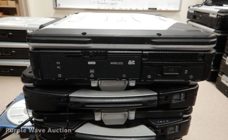 image for item KE9003 (4) Panasonic Toughbook laptops