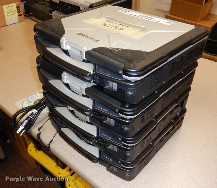 image for item KE9004 (4) Panasonic Toughbook laptops