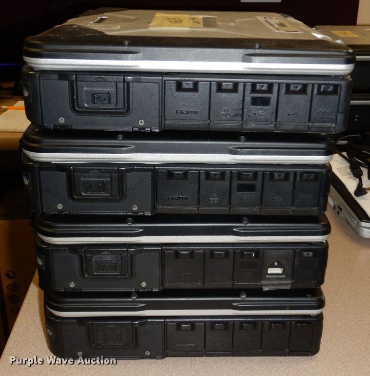 image for item KE9004 (4) Panasonic Toughbook laptops