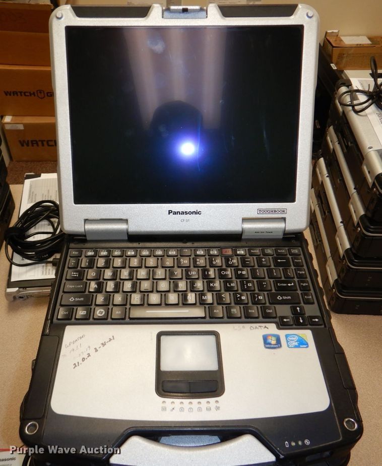 image for item KE9004 (4) Panasonic Toughbook laptops