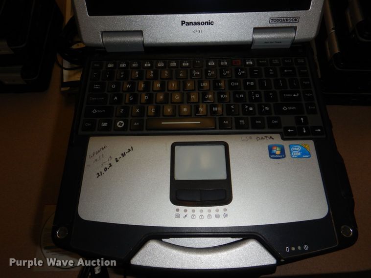 image for item KE9004 (4) Panasonic Toughbook laptops