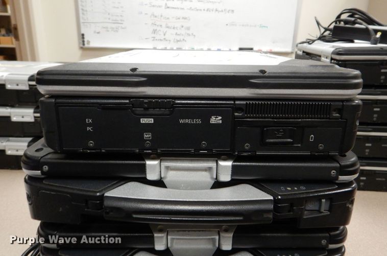 image for item KE9004 (4) Panasonic Toughbook laptops