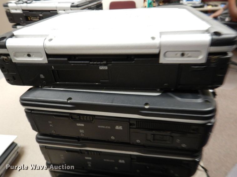 image for item KE9004 (4) Panasonic Toughbook laptops