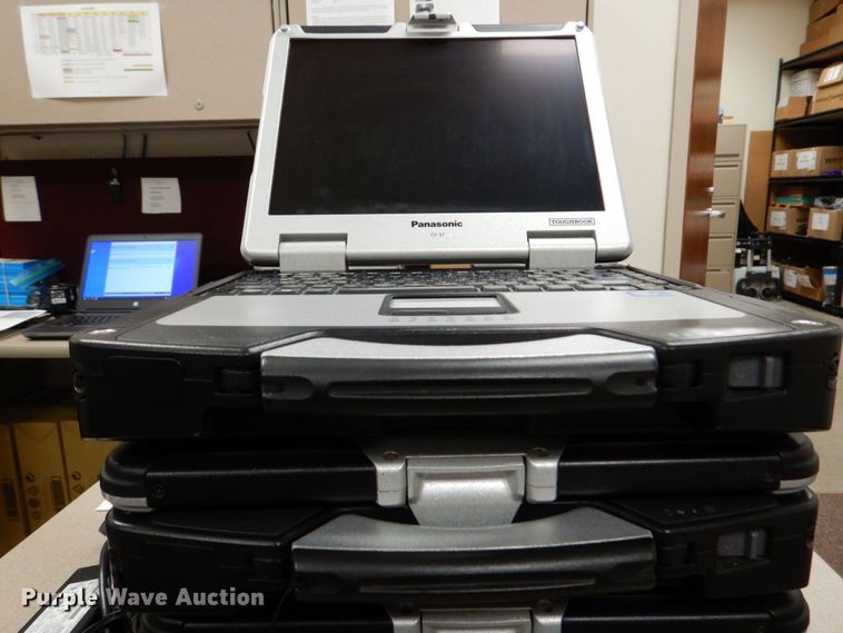 image for item KE9005 (4) Panasonic Toughbook laptops