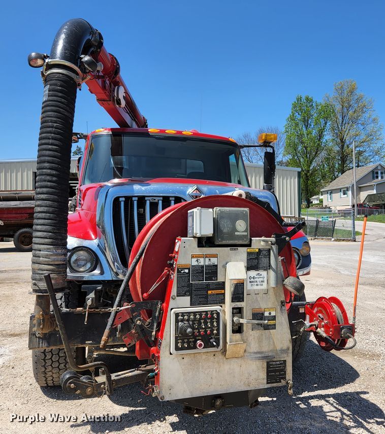 image for item KE9697 2009 International 7400 WorkStar  combination sewer jetter truck