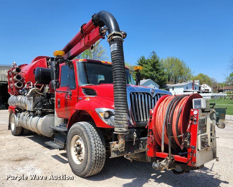 image for item KE9697 2009 International 7400 WorkStar  combination sewer jetter truck