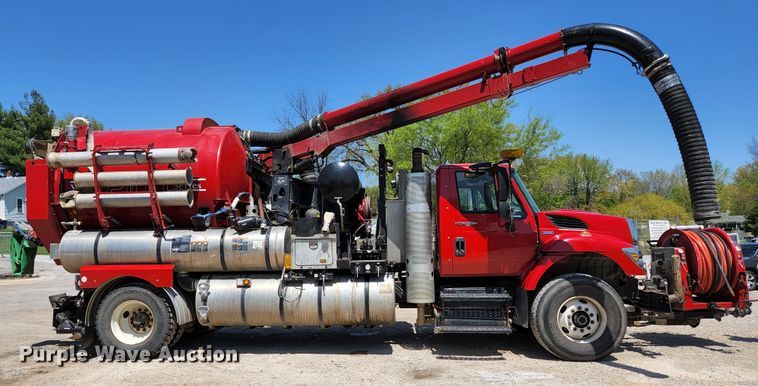 image for item KE9697 2009 International 7400 WorkStar  combination sewer jetter truck