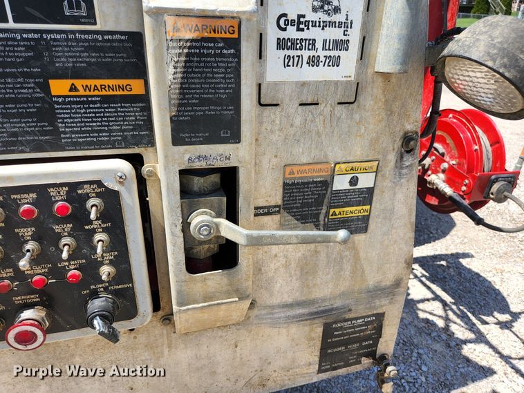 image for item KE9697 2009 International 7400 WorkStar  combination sewer jetter truck