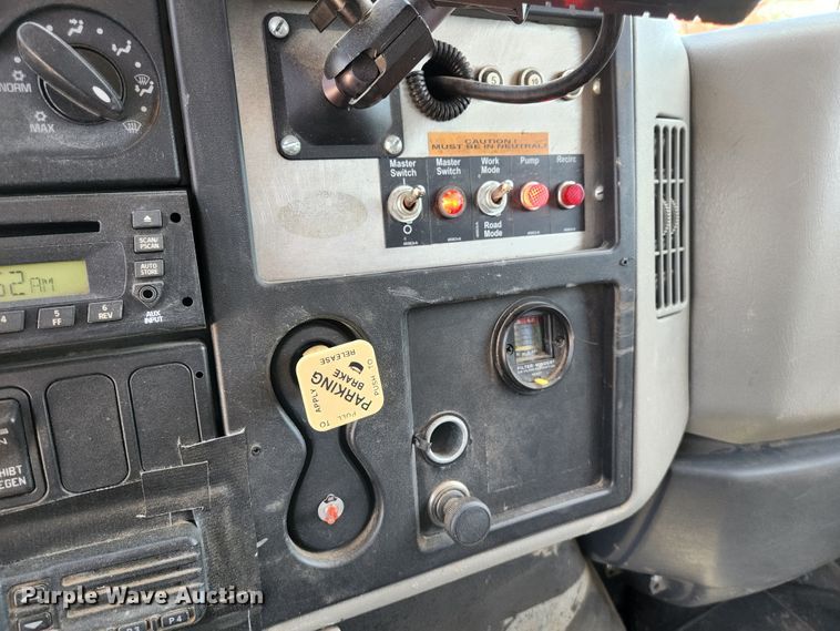 image for item KE9697 2009 International 7400 WorkStar  combination sewer jetter truck