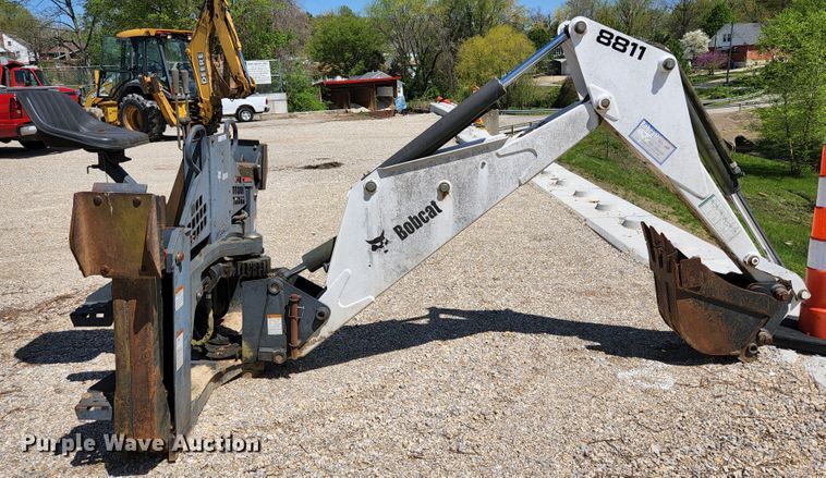 image for item KE9703 Bobcat 8811 skid steer backhoe attachment