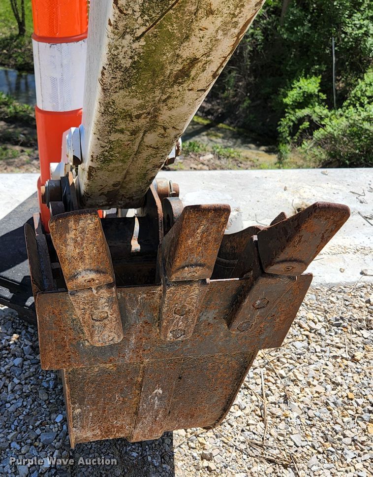 image for item KE9703 Bobcat 8811 skid steer backhoe attachment